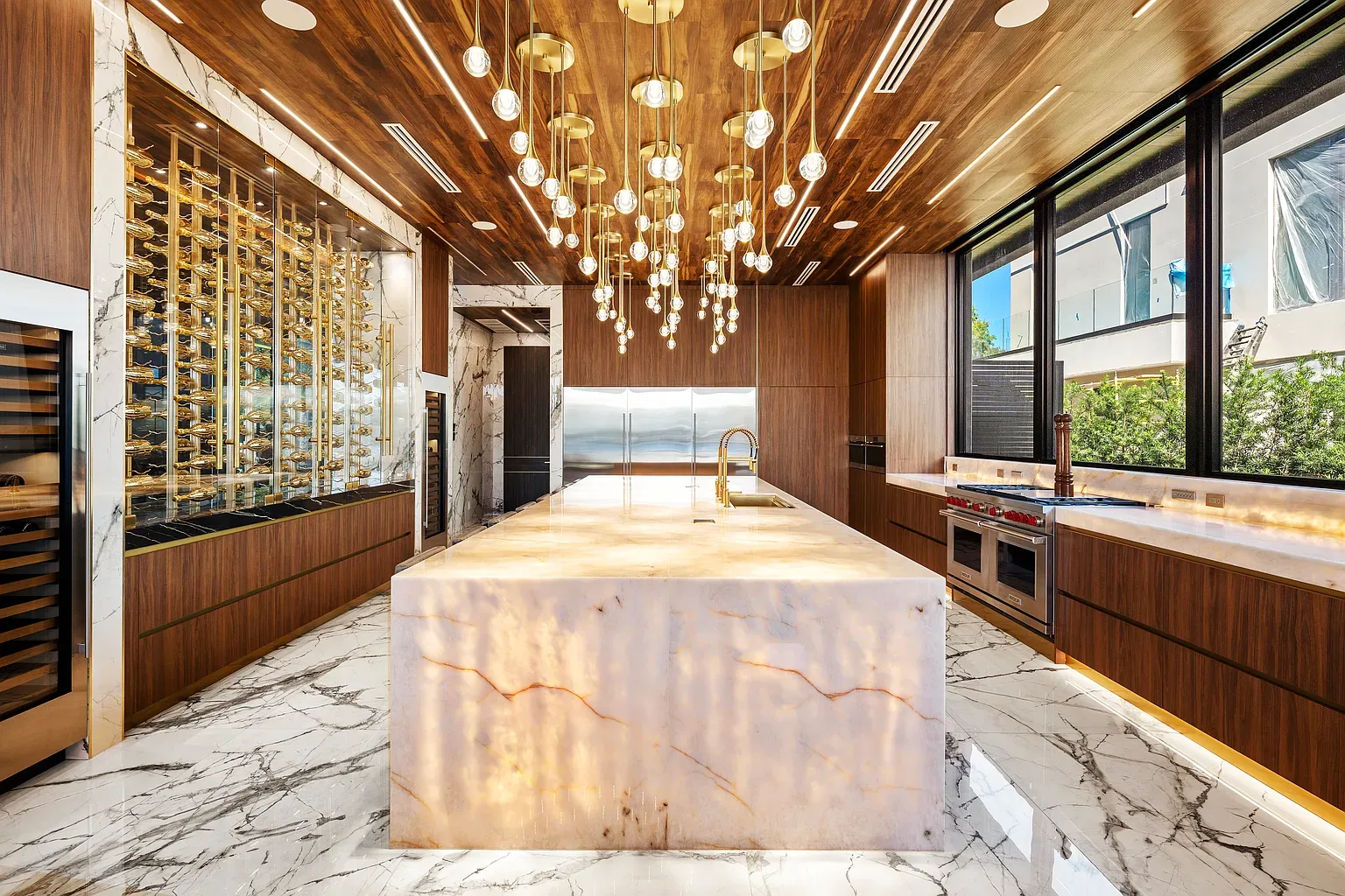 That island is massive. The veins are doing the most.