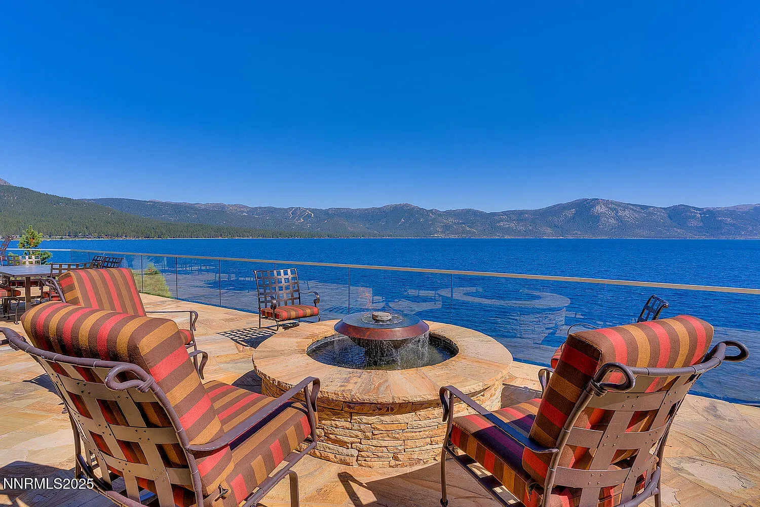 Fire pit plus lake plus mountains. This is my entire personality now.