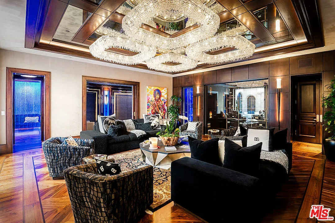 Okay, chandeliers on chandeliers. I mean, it sparkles, but maybe too much?