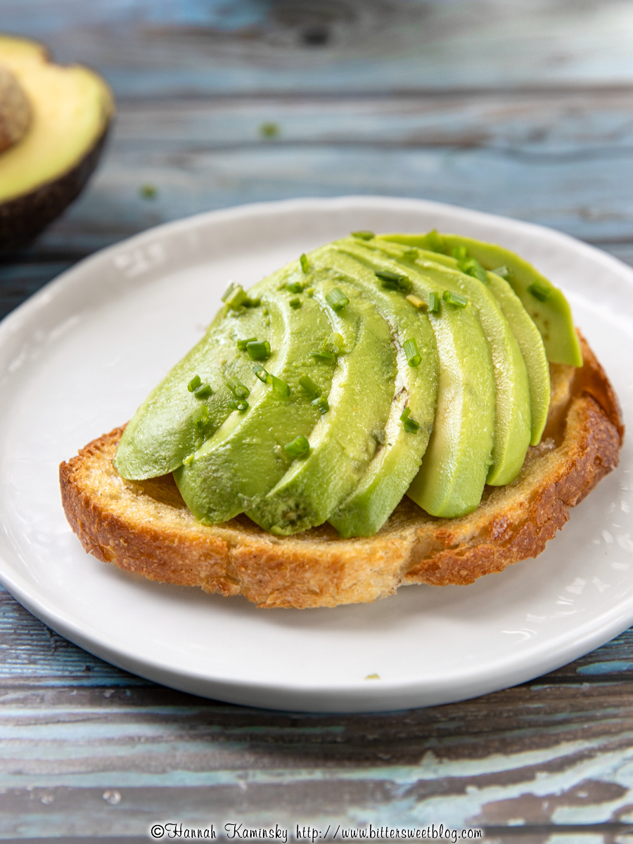 an unappetizing avocado toast with overripe avocado