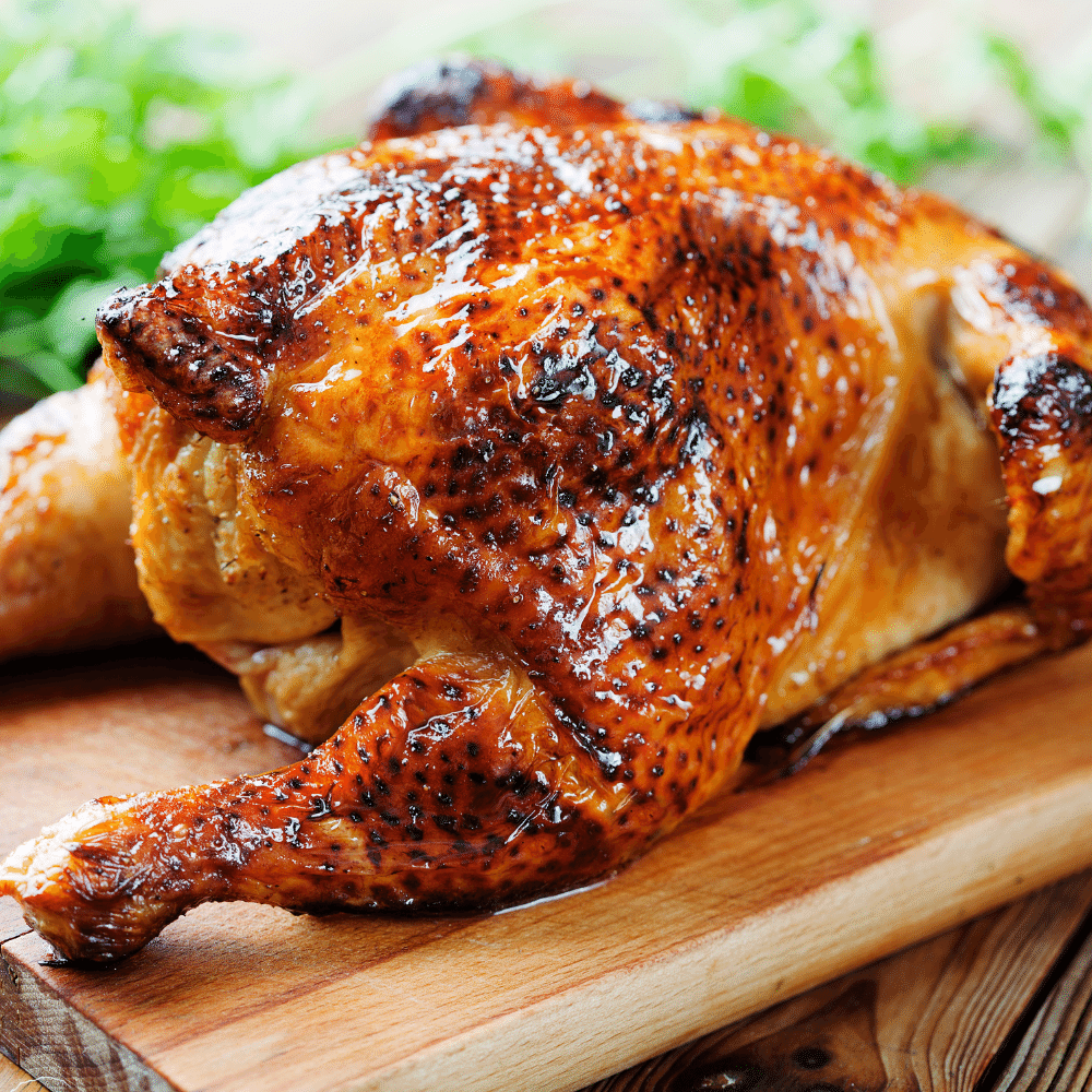 Roasted chicken
