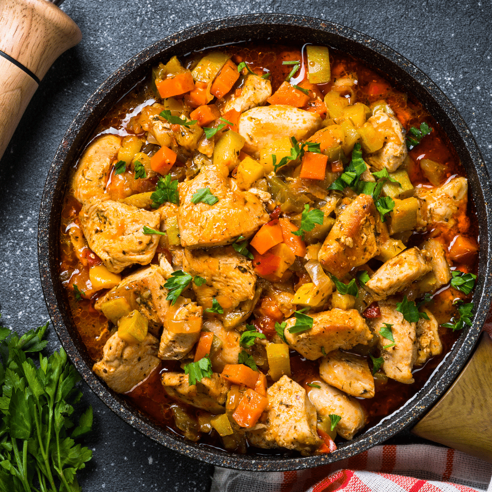 What to serve with Chicken stew