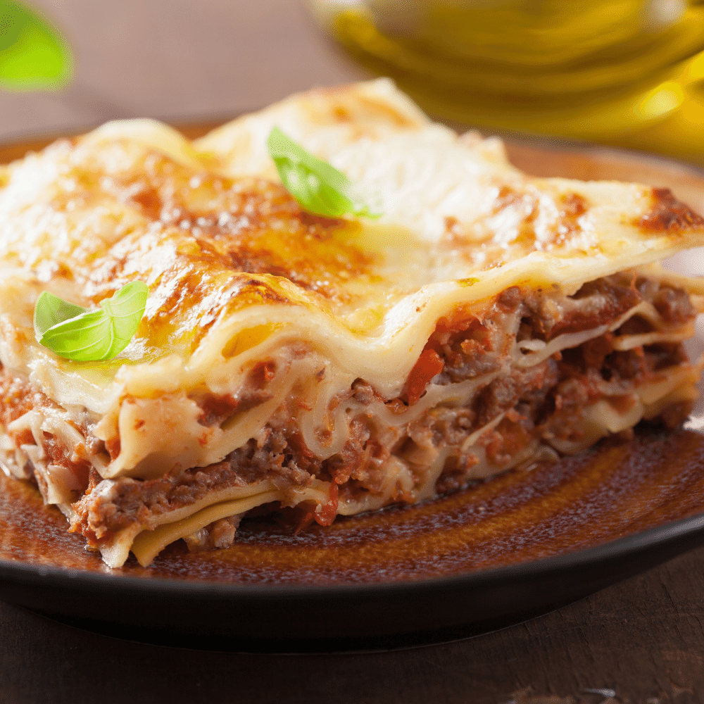 bean lasagna