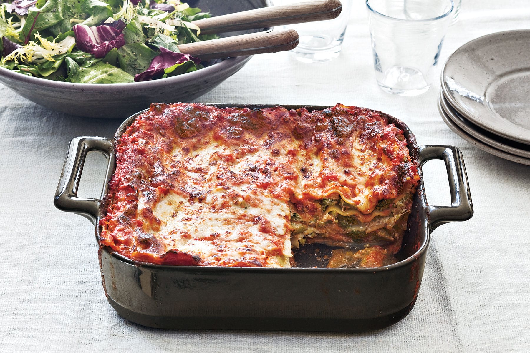 broccoli lasagna
