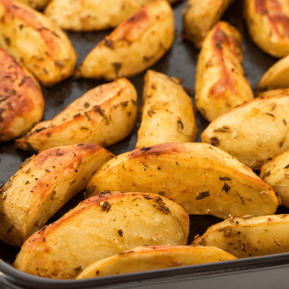 Baked potatoes