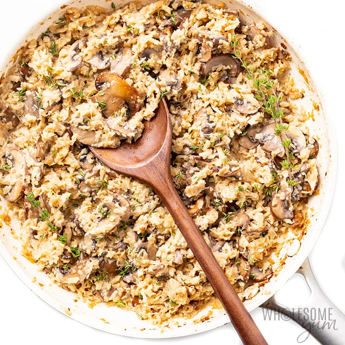 Cauliflower Rice Risotto