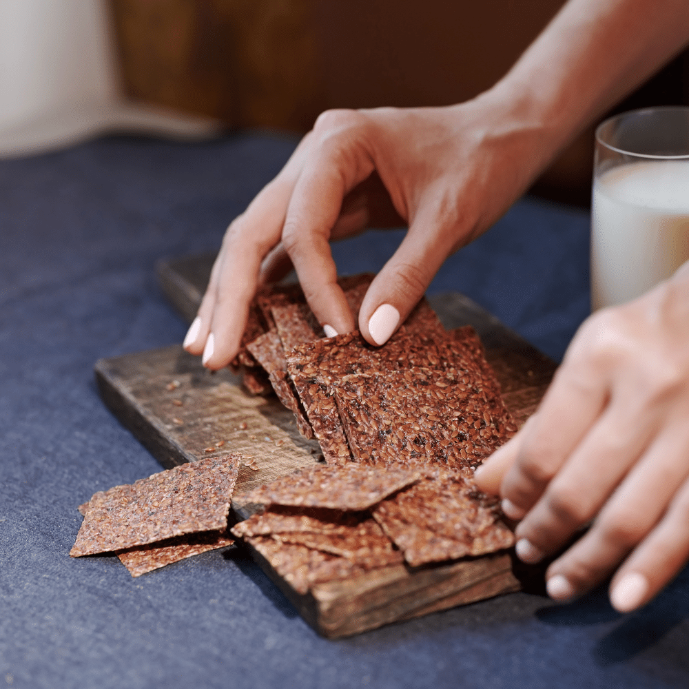 Flaxseed bread