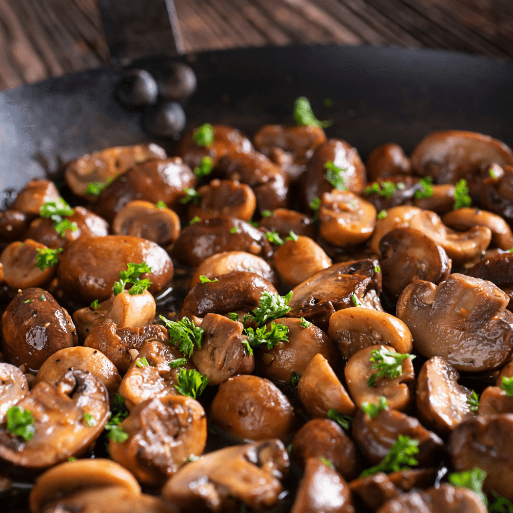 Sautéed mushrooms