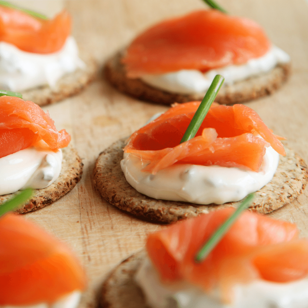 smoked salmon