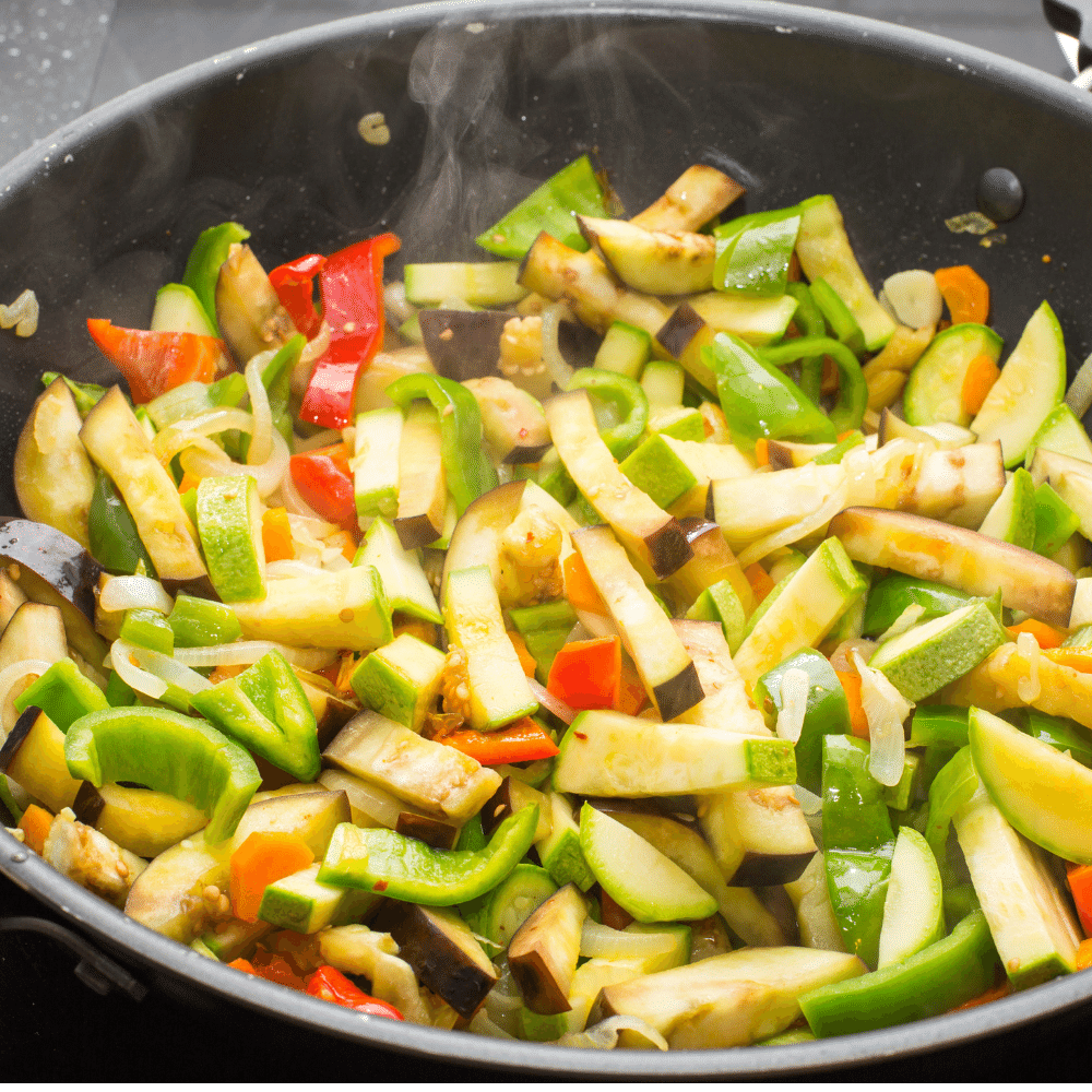 Steamed veggies