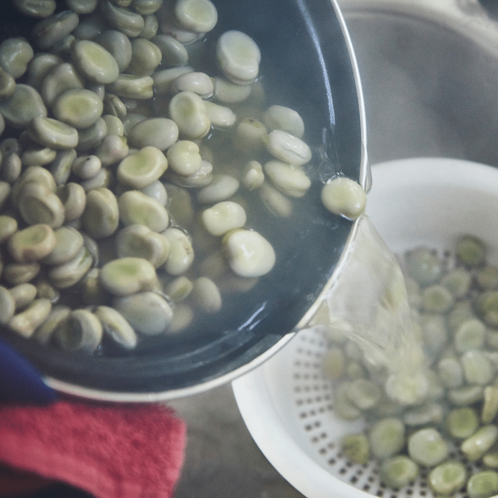 strain beans