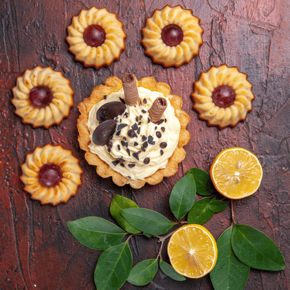 tart lemon cookie