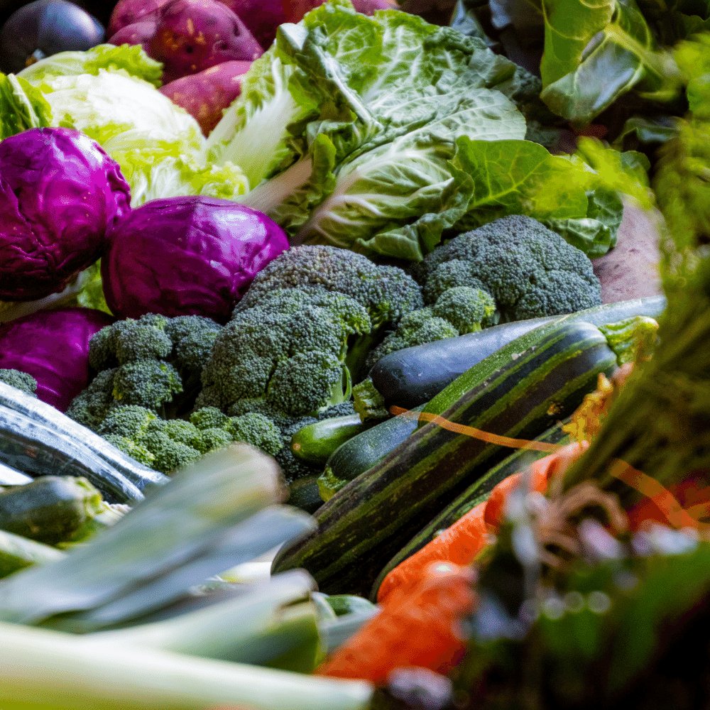 vegetables fiber