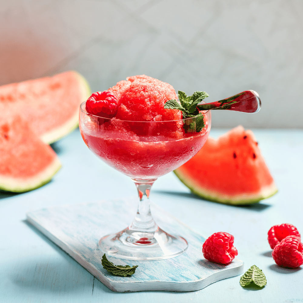 Watermelon sorbet