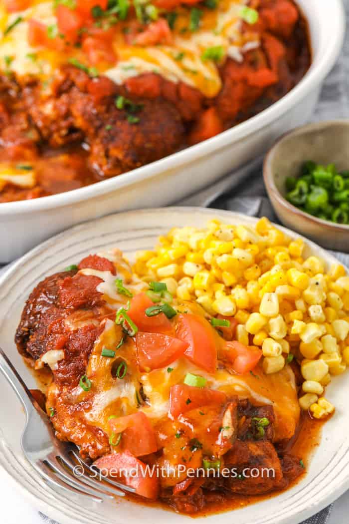 4 Ingredient Salsa Chicken