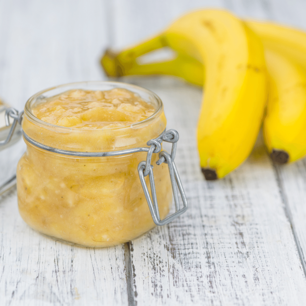 Banana puree