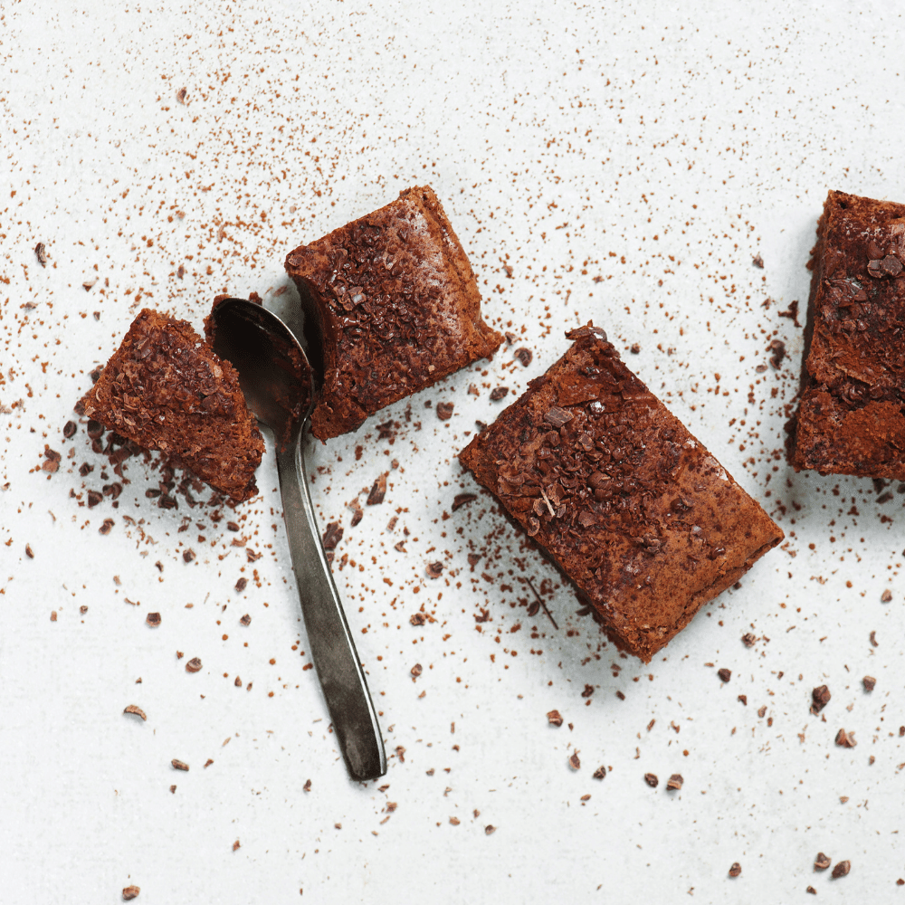 Brownie pieces