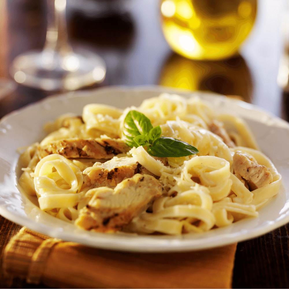 simple Fettuccine Alfredo