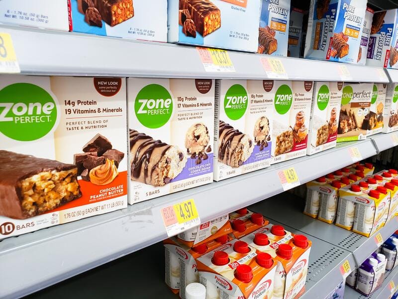 Zone PERFECT Protein Bars