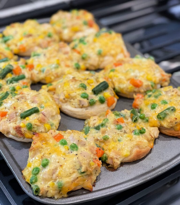 Chicken Pot Pie Muffins