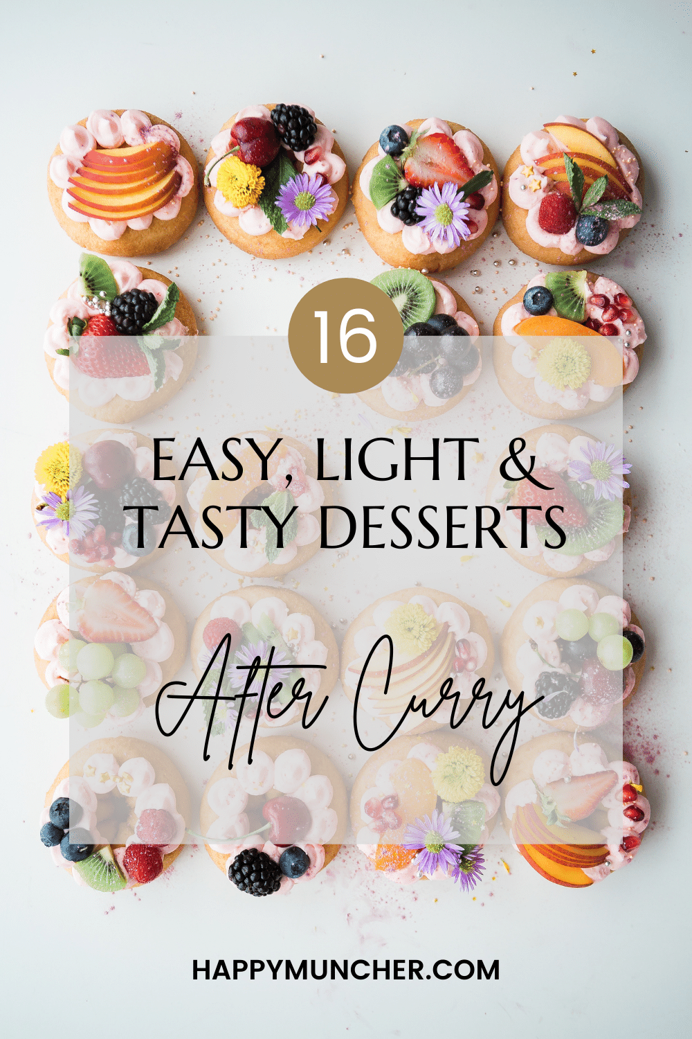 Light Desserts After Curry