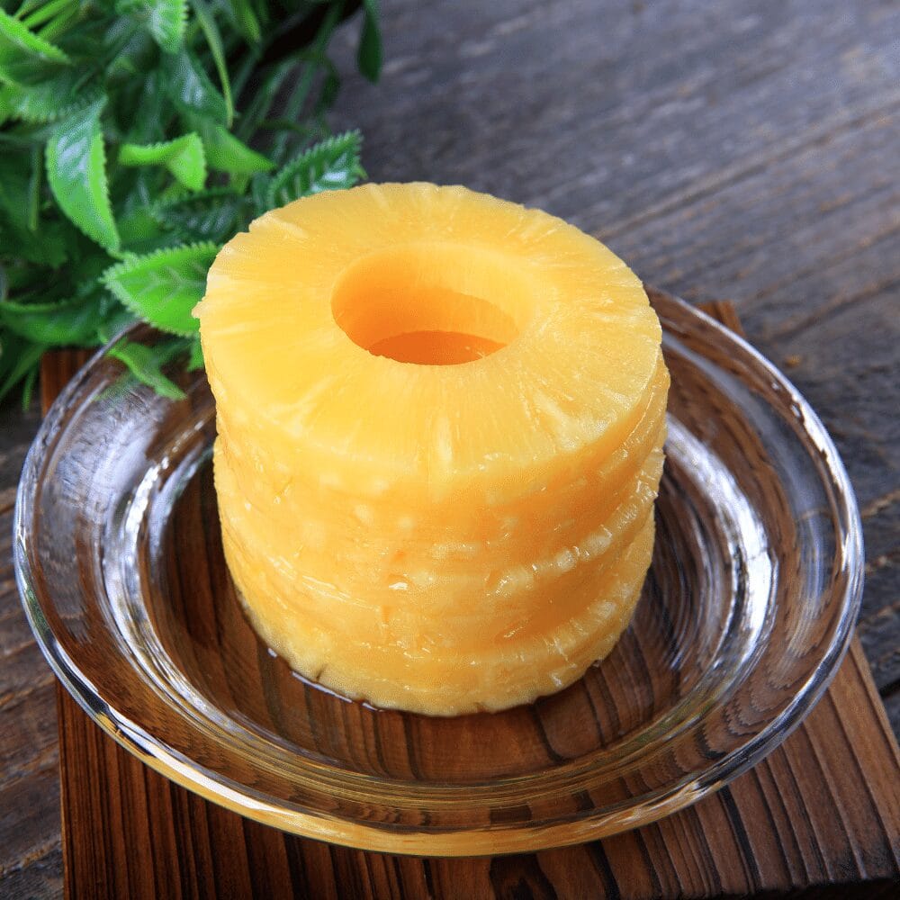 Pineapple slices