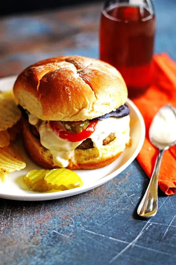 Blue Cheese Burgers