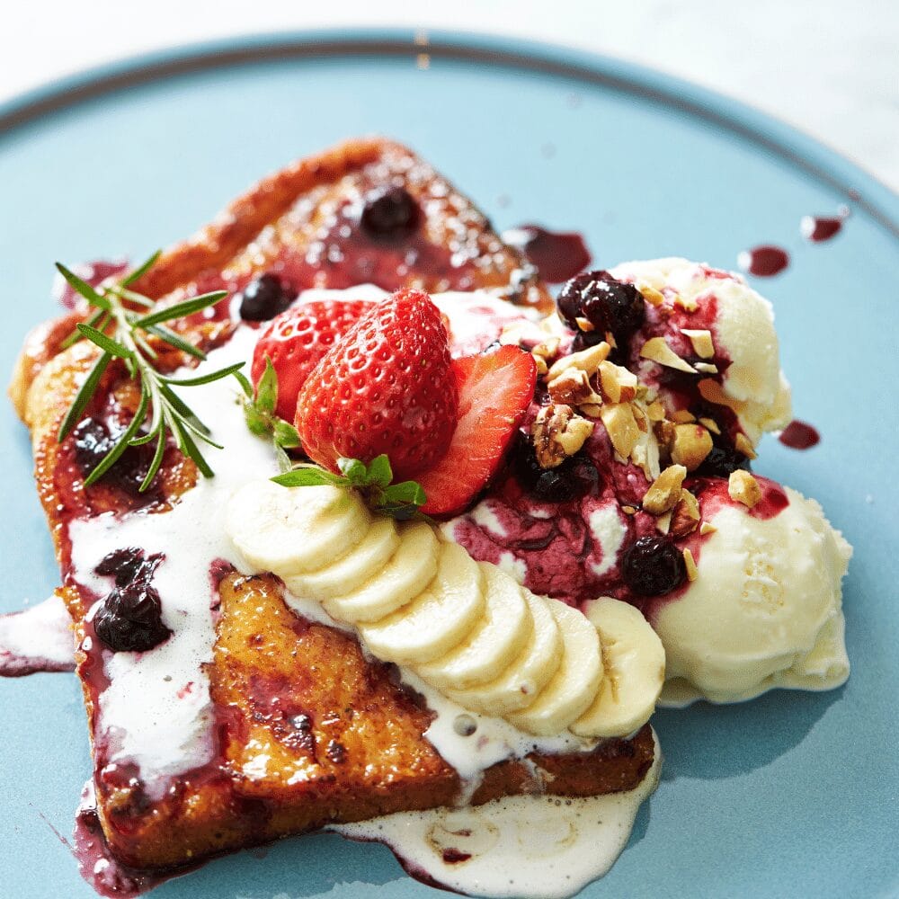 French toast dessert