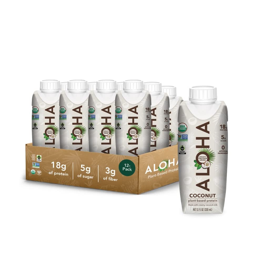 Aloha Organic Plant-Based Protein Shakes