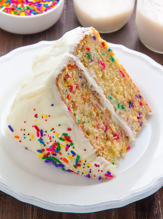 Brown Butter Funfetti Cake
