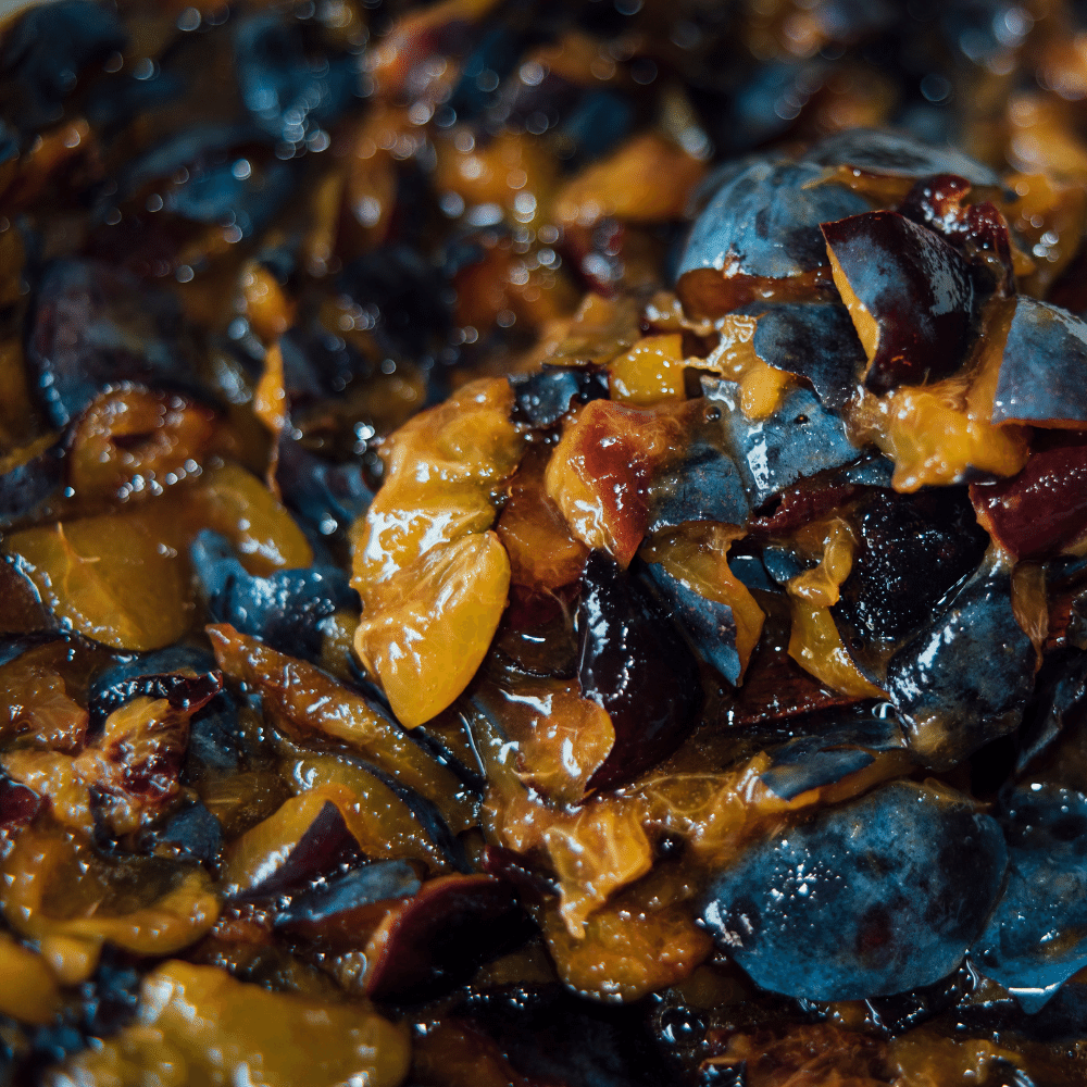 Chopped Plums