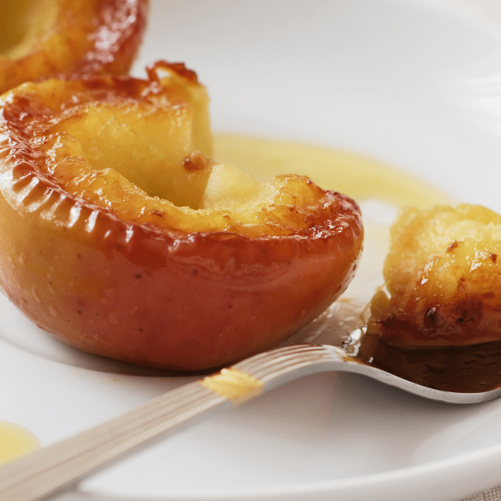 cooked apples