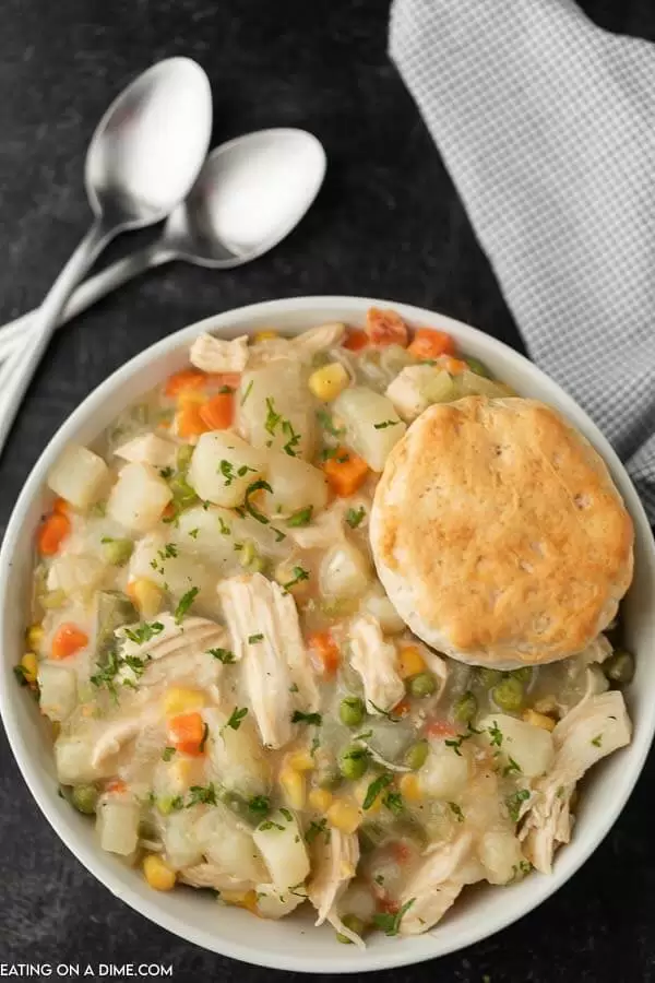 Crock Pot Chicken Pot Pie