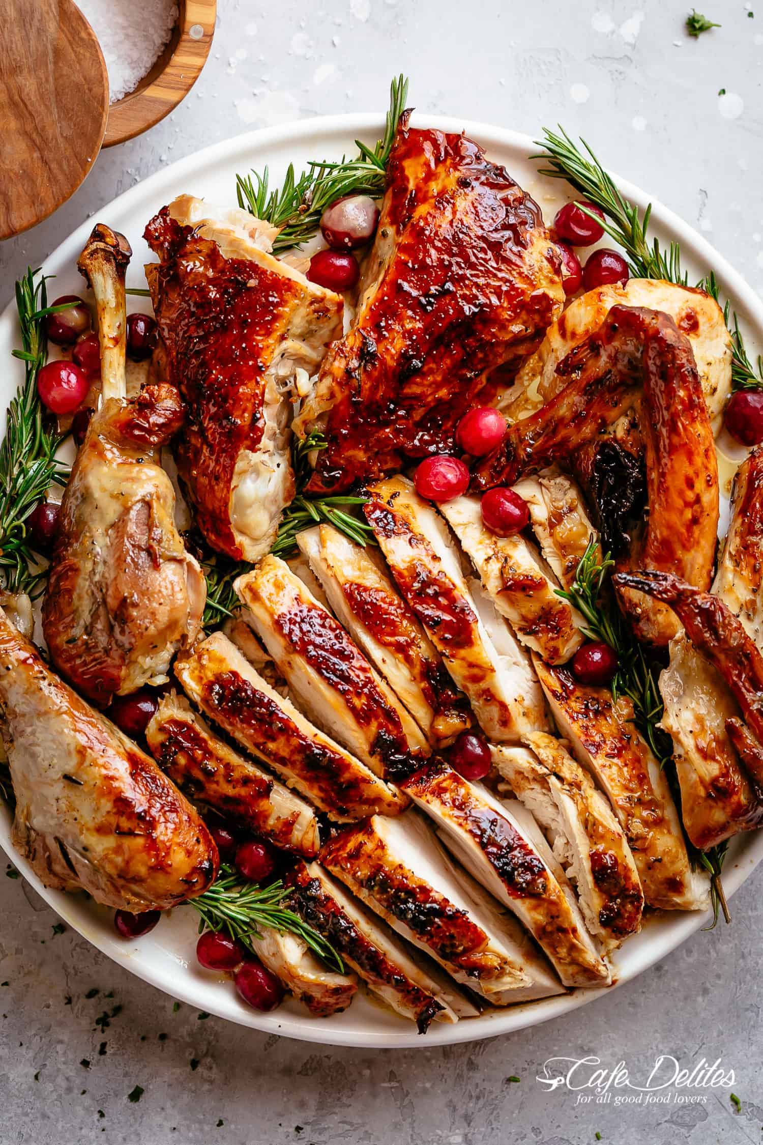 Garlic Herb Butter Roast Turkey