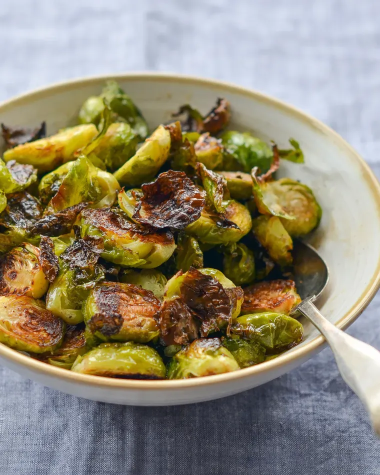 Roasted Brussels Sprouts with Balsamic Vinegar