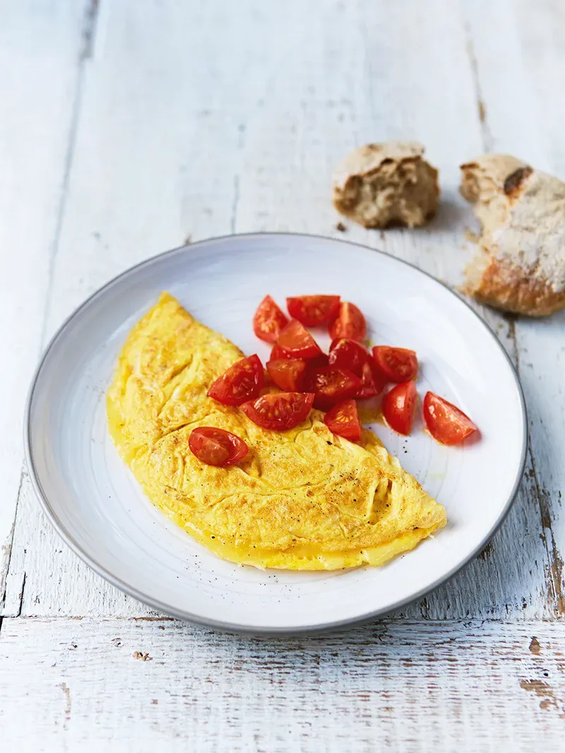 Simple Cheese Omelette