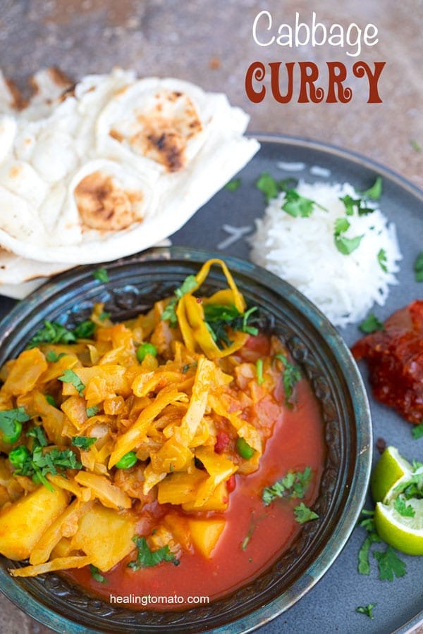 Slow Cooker Cabbage Curry