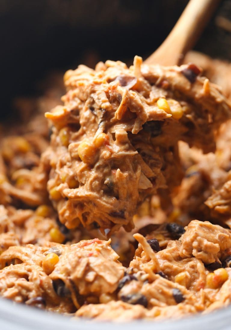 Slow Cooker Creamy Fiesta Chicken