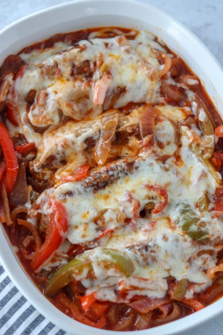 Slow Cooker Sausage and Peppers