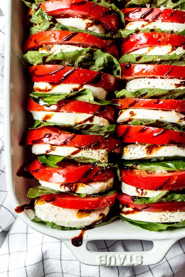 Tomato and Mozzarella Salad
