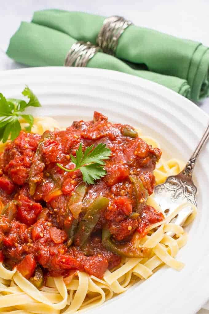 Tomato-Topped Italian Pork Chops