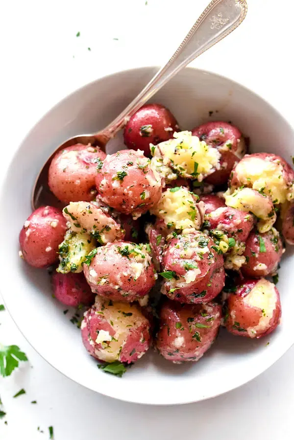 Buttery Parsley Boiled Potatoes