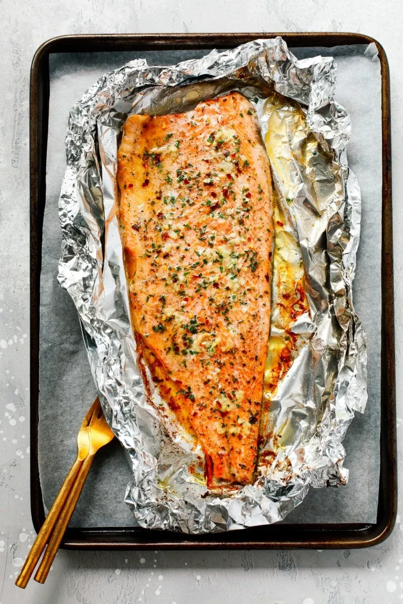 Roasted Trout