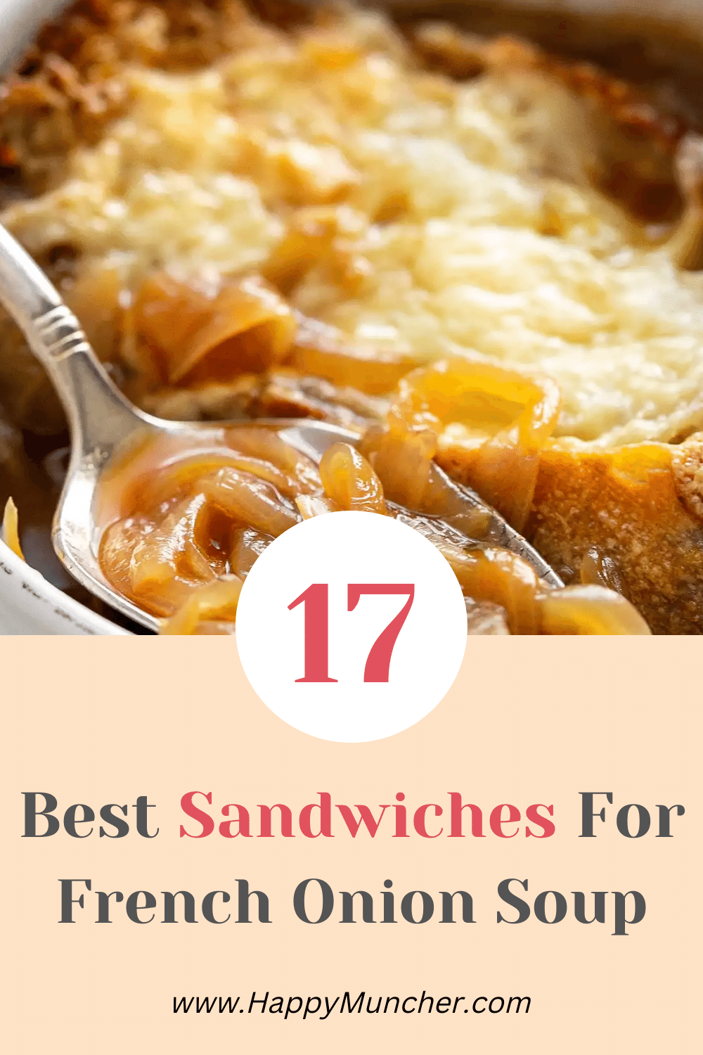 what sandwich goes with french onion soup