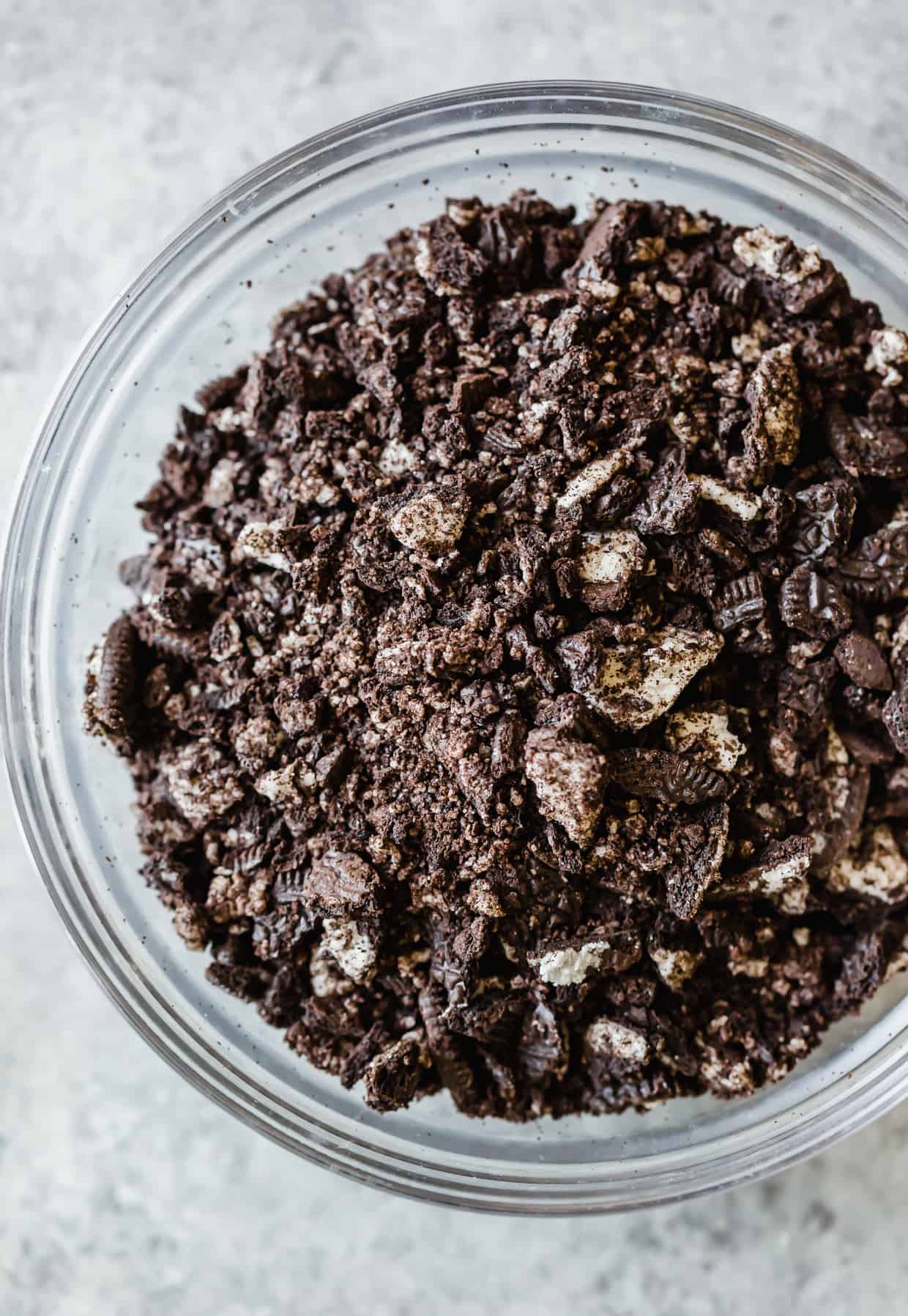 crushed Oreos