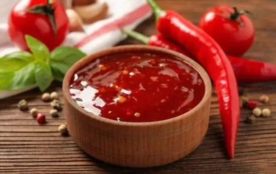 Chili Sauce and Sweetener
