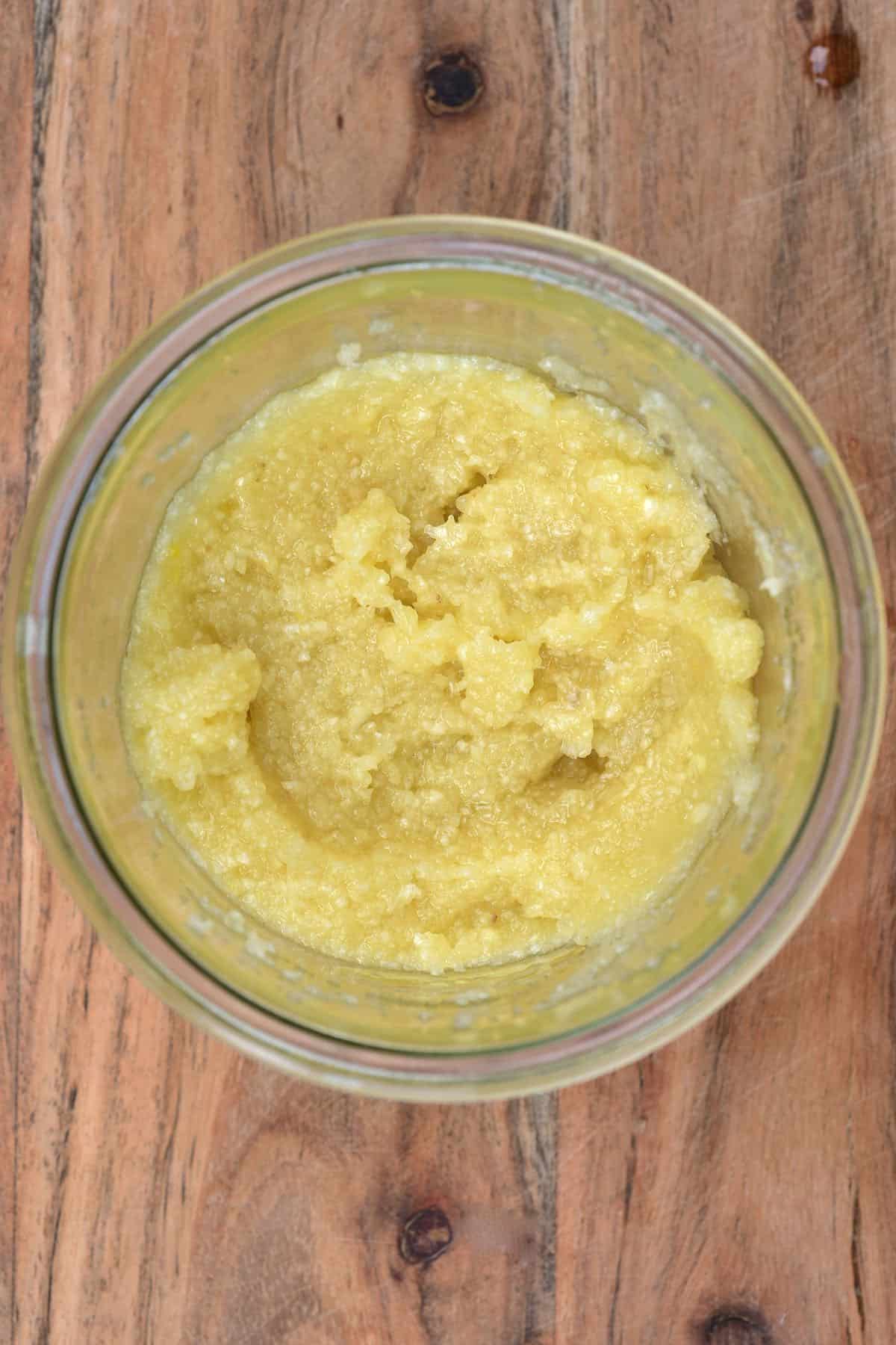 Garlic puree