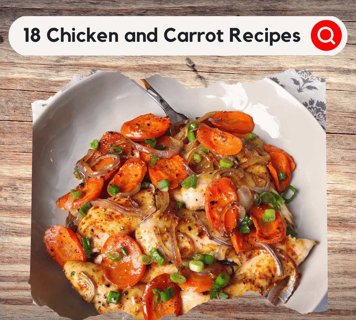 Honey and Spice Roasted Chicken and Carrots