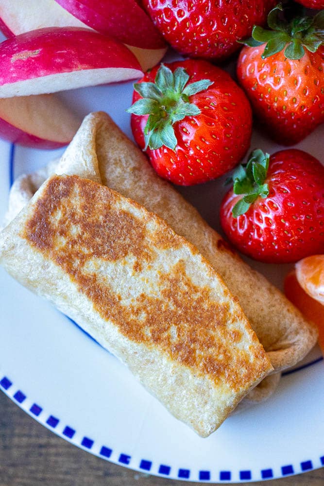Potato Egg and Cheese Breakfast Burritos