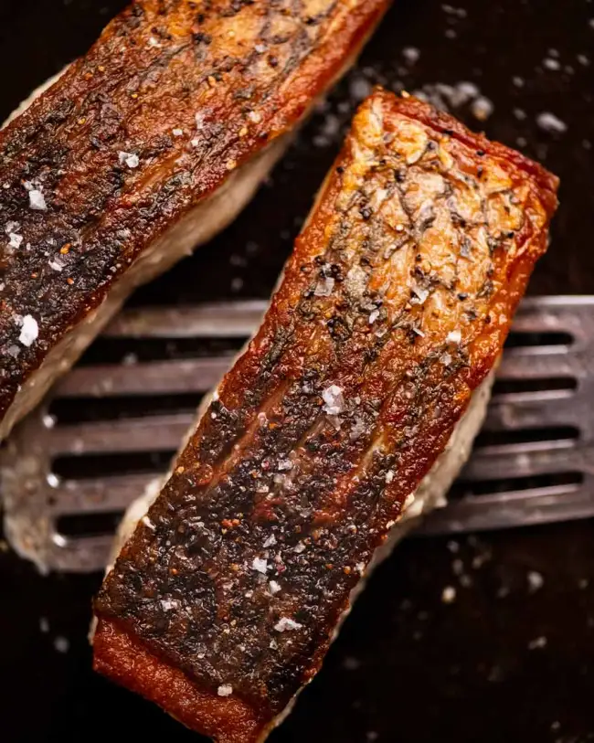 Crispy-Skinned Fish Fillets